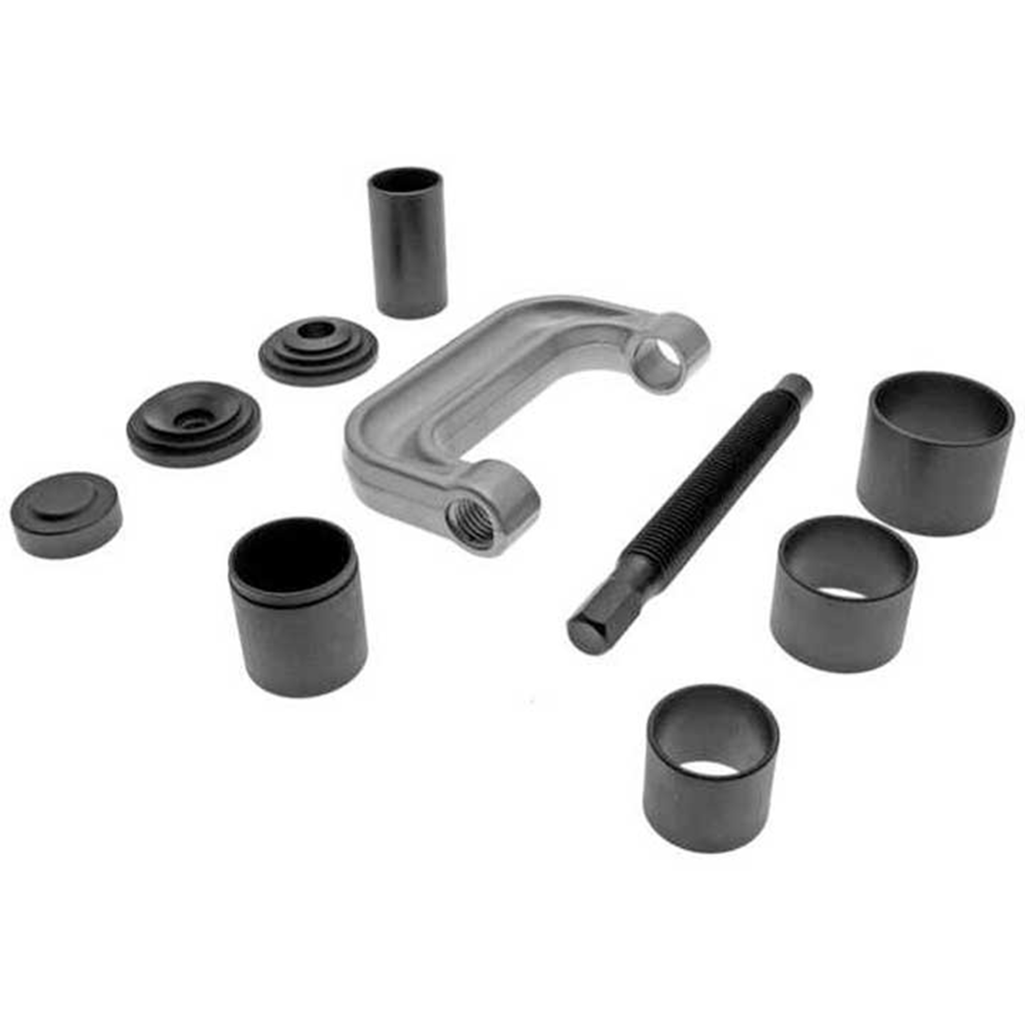 Powerbuilt 10-Piece Ball Joint Service Set — Hardened Steel, Suspension Repair Tools, Model# PBT940579